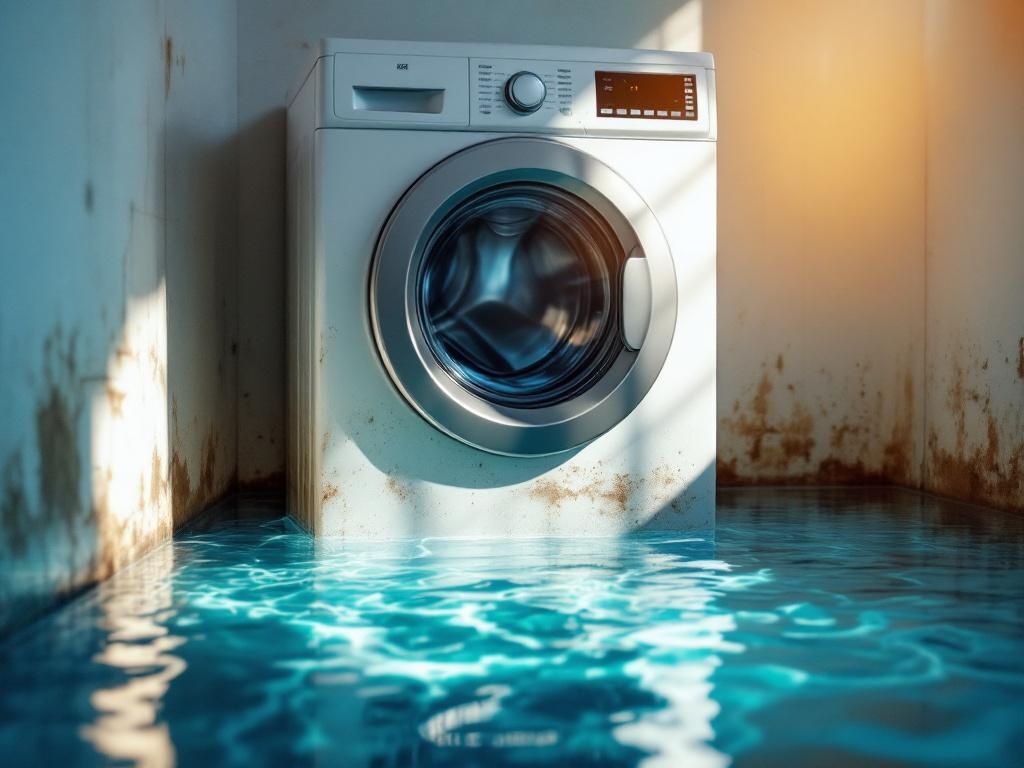 Causas de fuga de agua en lavadoras y soluciones