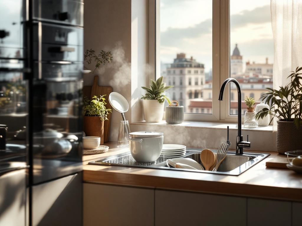 Lavavajillas que se detienen a mitad en Barcelona